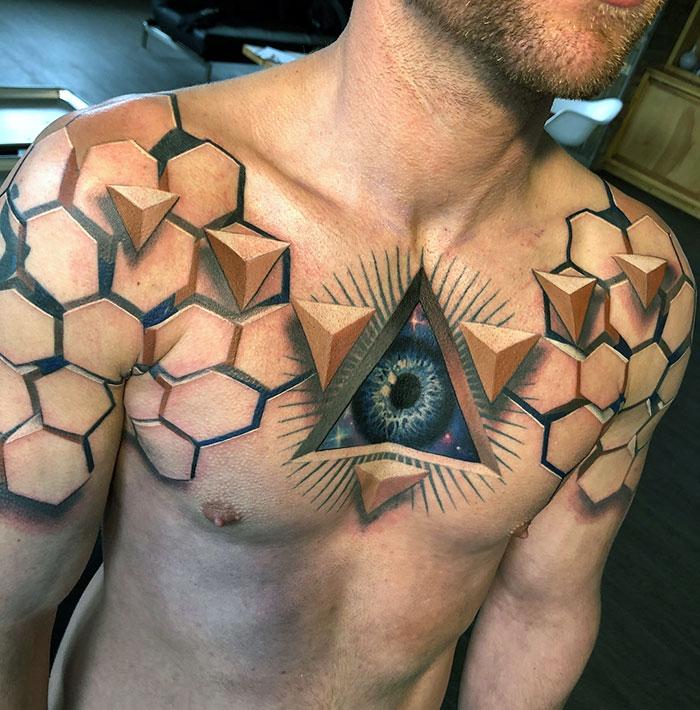 43 tatuagens 3D mais épicas da internet 16