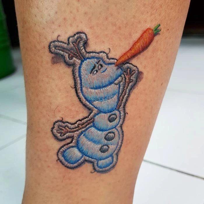 46 tatuagens de bordados que estão se popularizando no Brasil 9