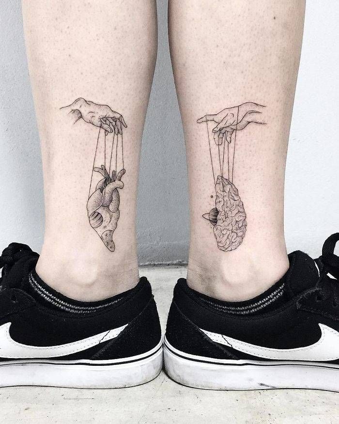 Algumas das mais incríveis tatuagens de pernas (43 fotos) 10