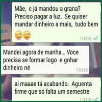Enganando a coitada da mãe Enganando a coitada da mãe