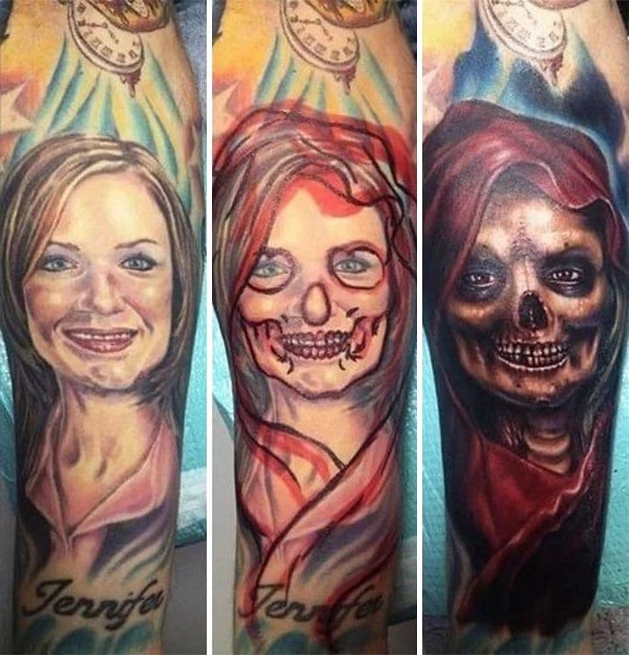 25 pessoas que cobriram suas tatuagens de seus ex de forma para lá de criativas 21