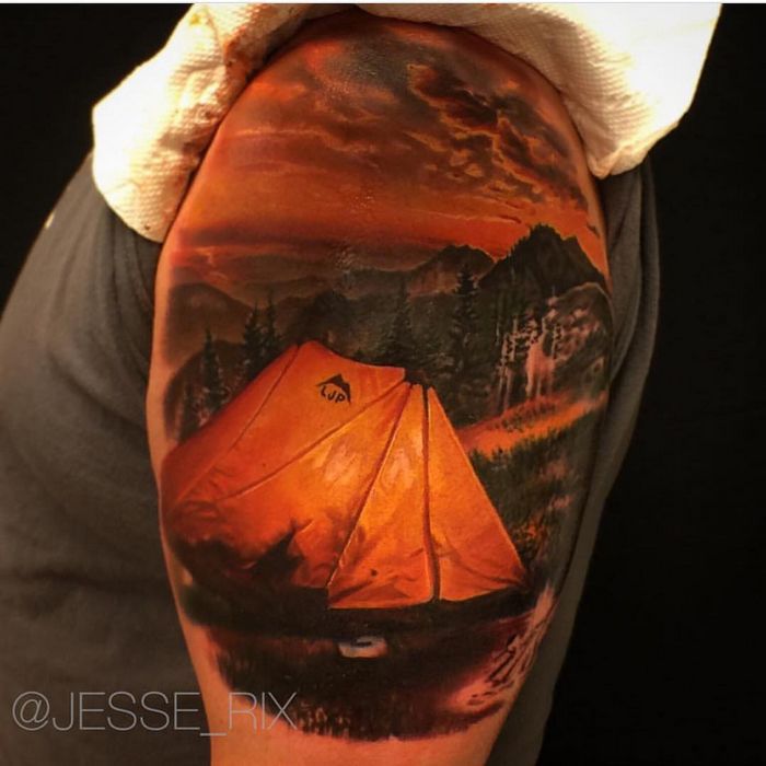 20 tatuagens 3D realísticas somente o mais bravo se atreveria a fazer 6