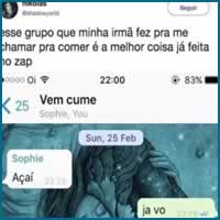 Grupo diferenciado no WhatsApp