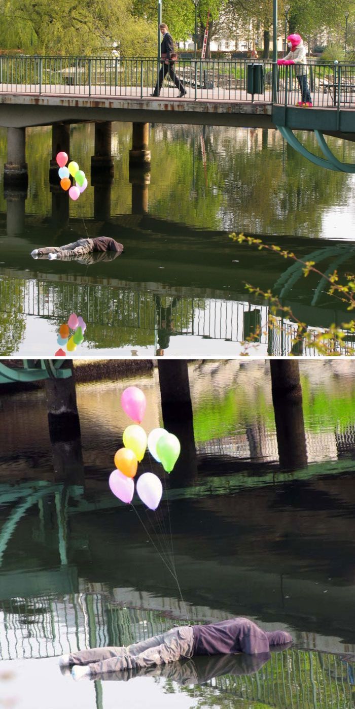 Artista espalha manequins realistas em todo o mundo para mexer com as pessoas (49 fotos) 2