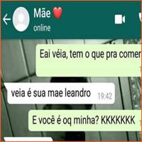 Quando você chama sua mãe de véia