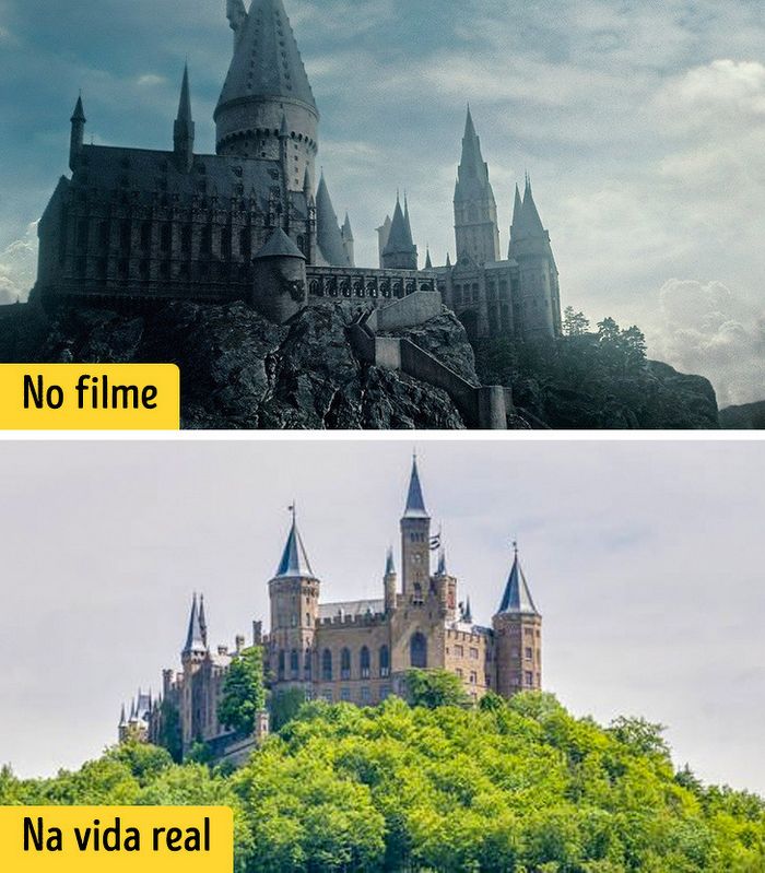 16 cenários reais que inspiraram os criadores dos filmes 