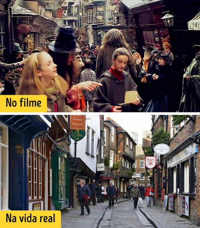 16 cenários reais que inspiraram os criadores dos filmes de Harry Potter 7