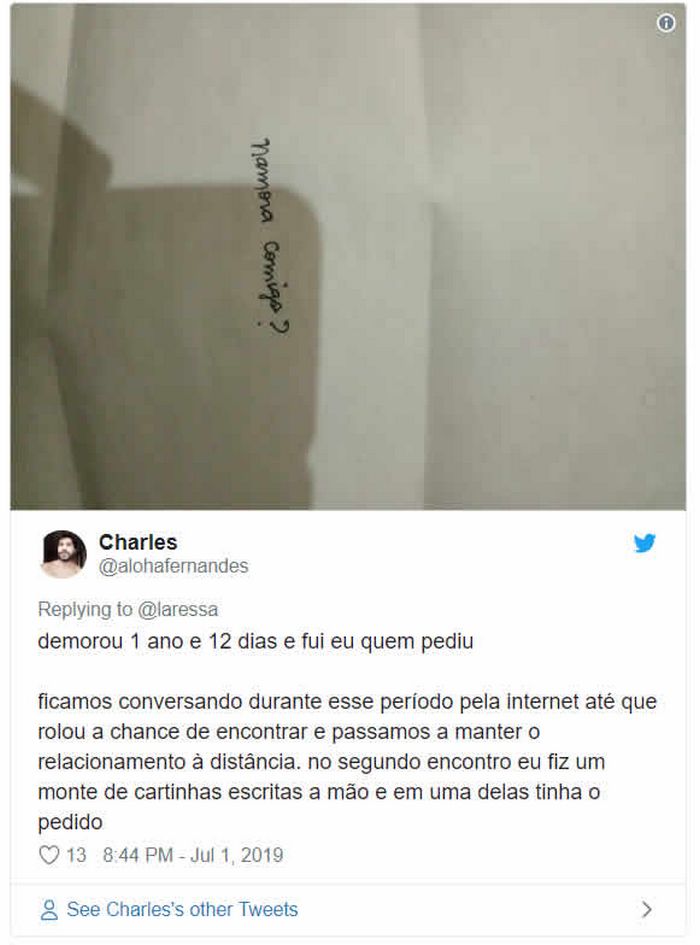 18 pedidos de namoro para você se inspirar 4