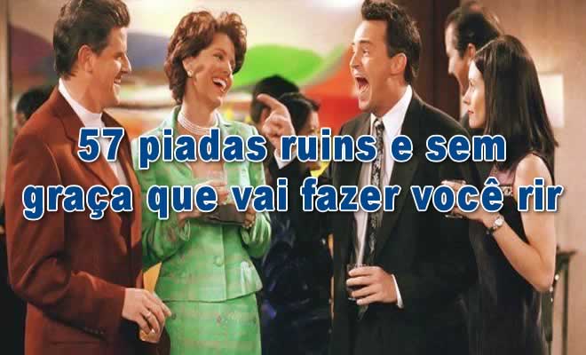 57 piadas ruins e sem graça que vai fazer você rir