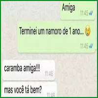 Terminando o namoro de boa