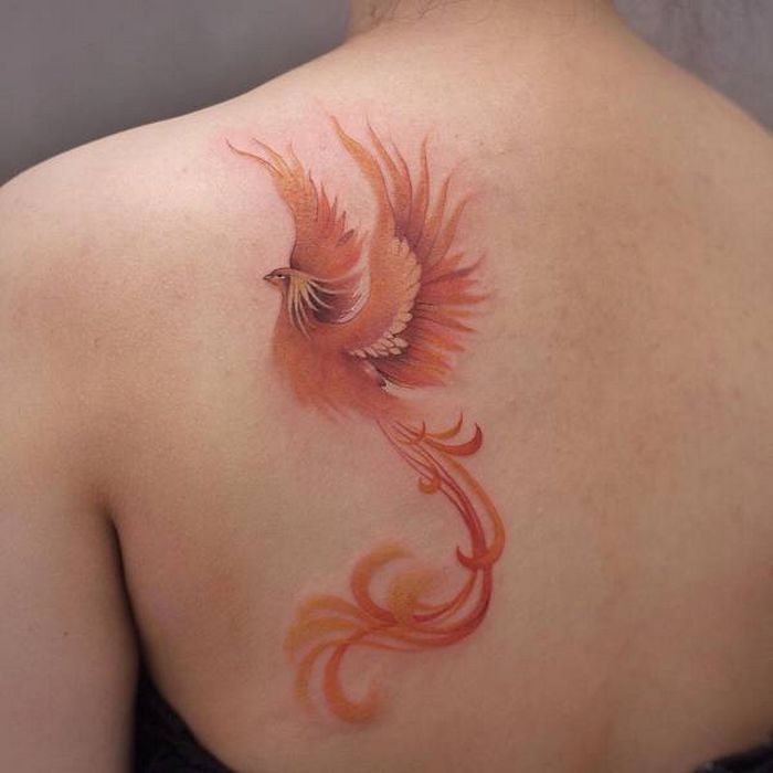 32 ideias de tatuagens estilo aquarela 16