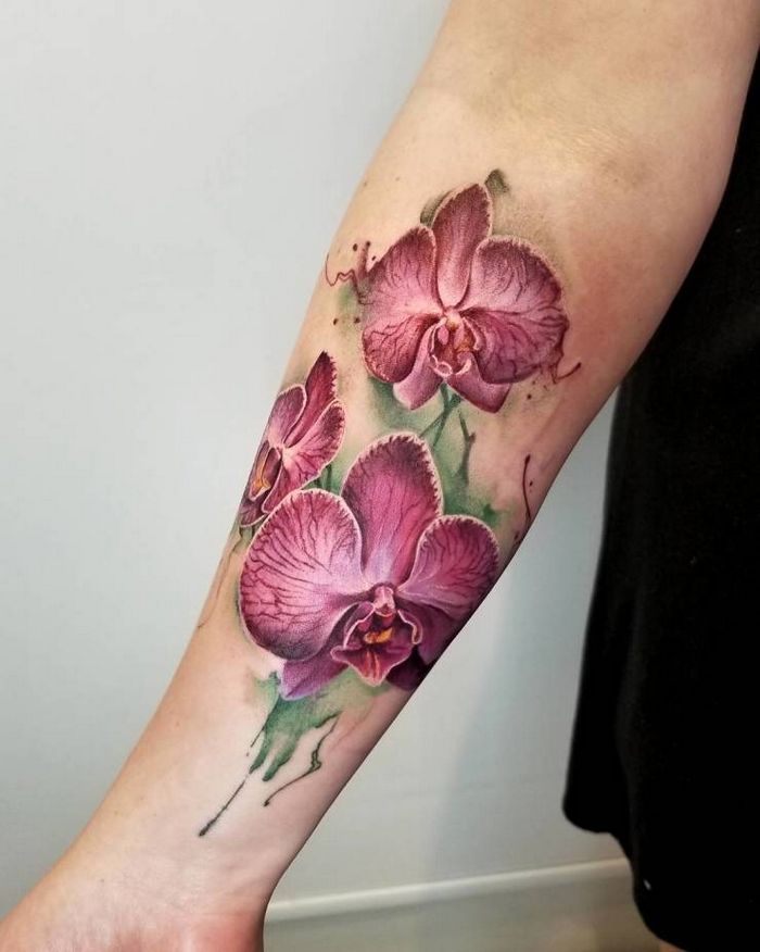 32 ideias de tatuagens estilo aquarela 21