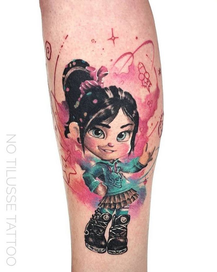 32 ideias de tatuagens estilo aquarela 30