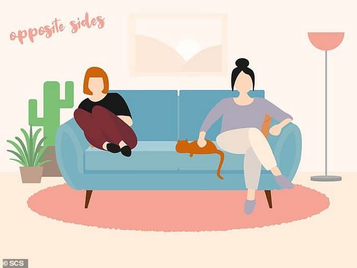 Descubra que a sua posição no sofá diz sobre o seu relacionamento? 4