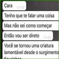 Eu mesma depois do surgimento das figurinhas