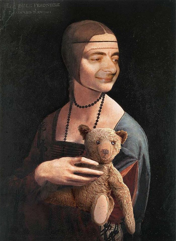 Artista coloca Mr. Bean em 22 sensacionais quadros clássicos 15