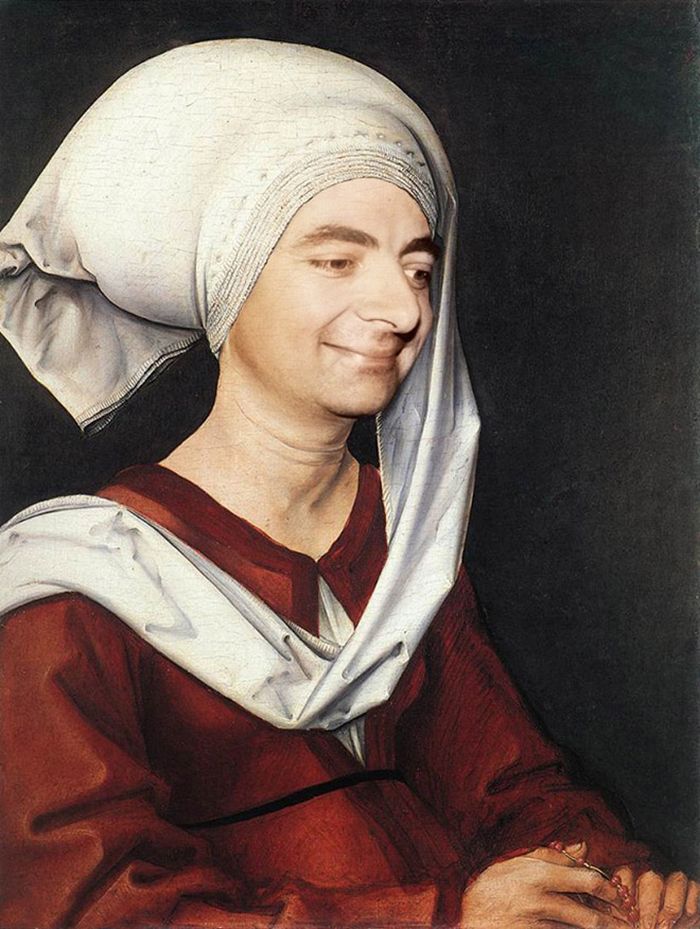 Artista coloca Mr. Bean em 22 sensacionais quadros clássicos 16