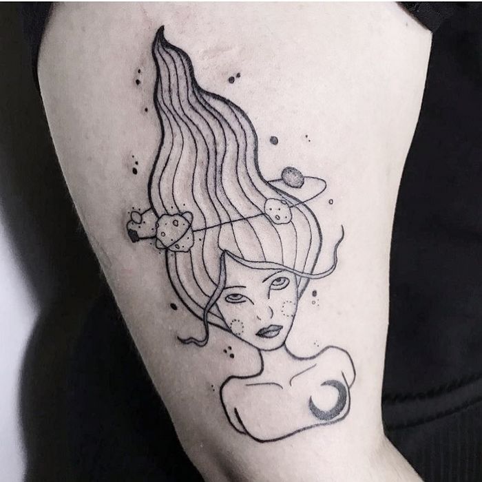 32 ideias de tatuagens inspiradas no espaço 23 32 ideias de tatuagens inspiradas no espaço 23