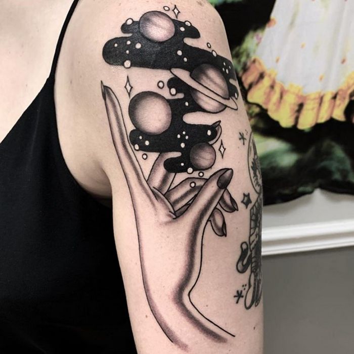 32 ideias de tatuagens inspiradas no espaço 26 32 ideias de tatuagens inspiradas no espaço 26