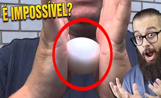 Por que ninguém consegue quebrar um ovo desse jeito?