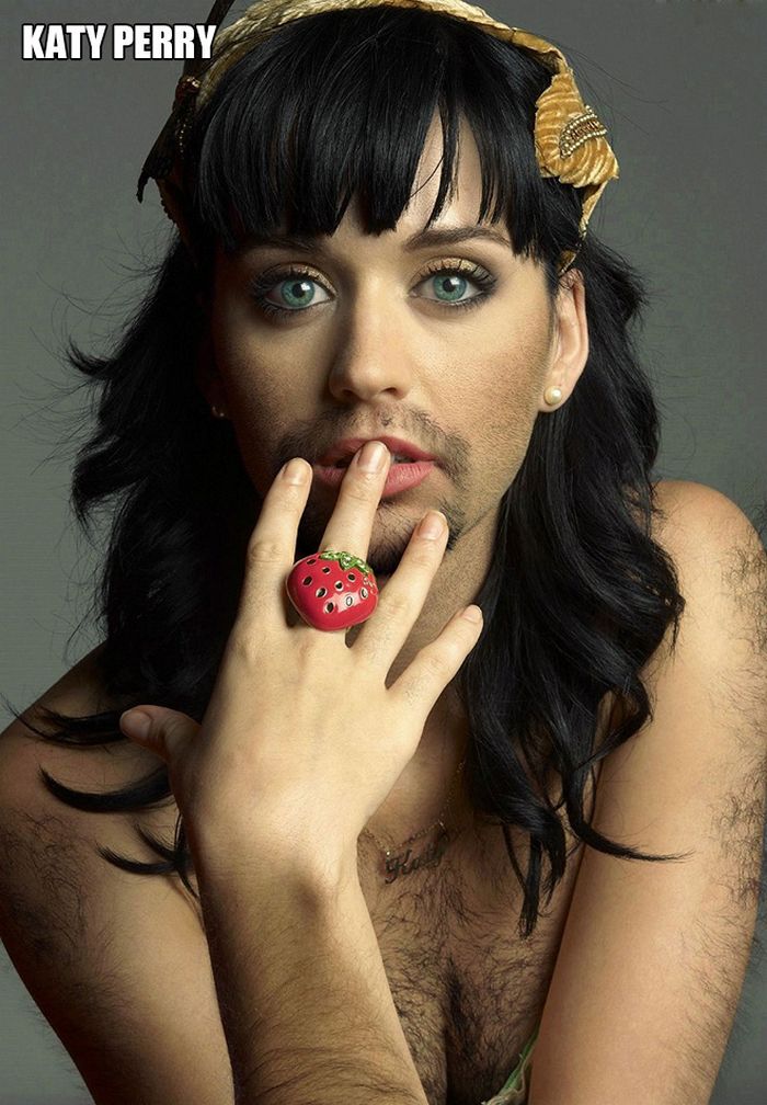 Celebridades femininas com barbas (22 fotos) 10