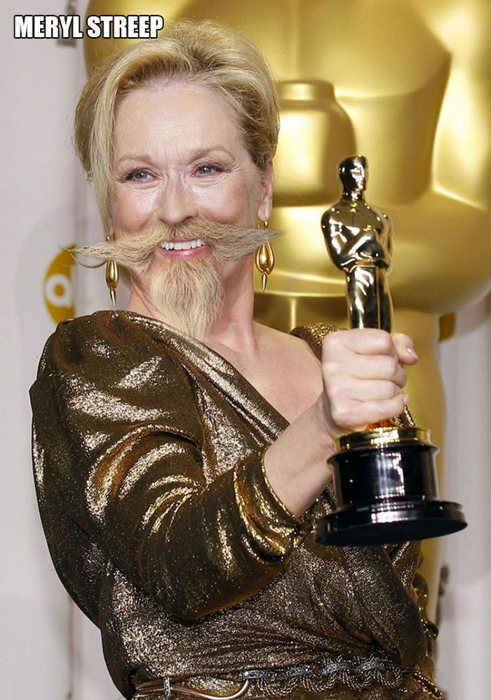 Celebridades femininas com barbas (22 fotos) 16