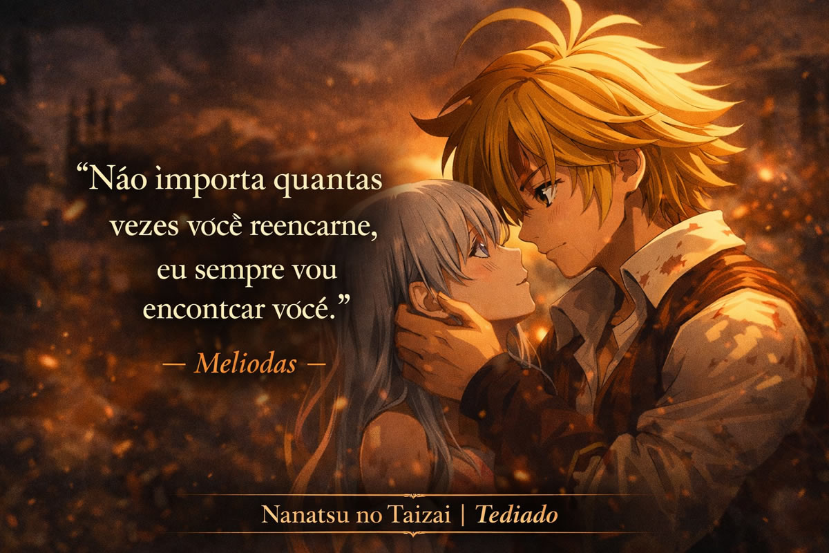 Frase de Meliodas – Nanatsu no Taizai Frase de Meliodas – Nanatsu no Taizai