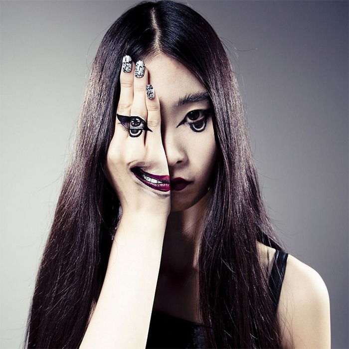 21 idéias assustadoras de maquiagem bem a tempo para o Halloween 9