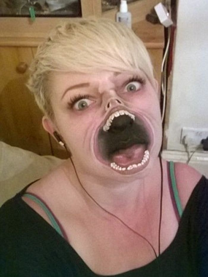 21 idéias assustadoras de maquiagem bem a tempo para o Halloween 13