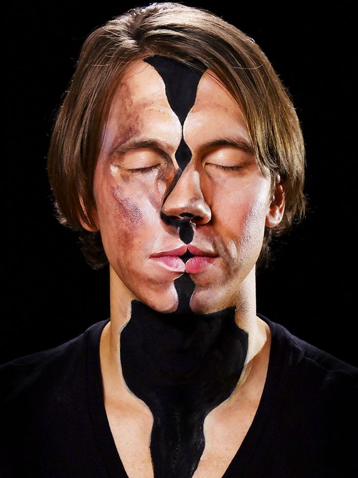 21 idéias assustadoras de maquiagem bem a tempo para o Halloween 20