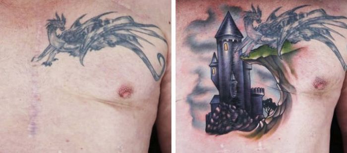 28 tatuagens que receberam retoques impressionantes 13