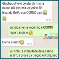 Quando ser usa a lei para confortar um amigo