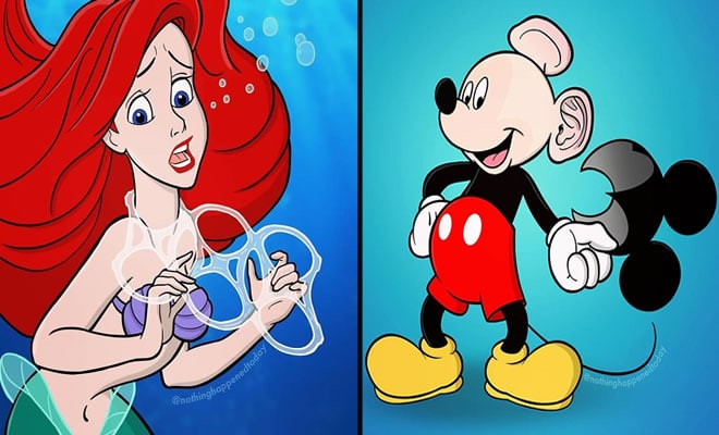 O artista Ed Harrington está arruinando nossas infâncias, revelando a vida secreta de nossos amados personagens (40 fotos)