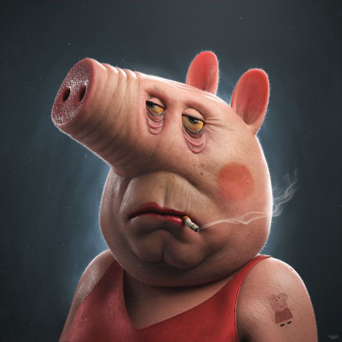 Artista reimagina personagens de desenhos e vários objetos como personagens de terror (17 fotos) 1 Artista reimagina personagens de desenhos e vários objetos como personagens de terror (17 fotos) 1
