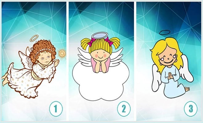 Escolha um anjo e veja uma mensagem