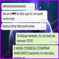 Conversa de adulto no WhatsApp