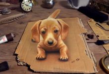 Artista alemão cria desenhos 3D incríveis em papel (30 fotos) 14