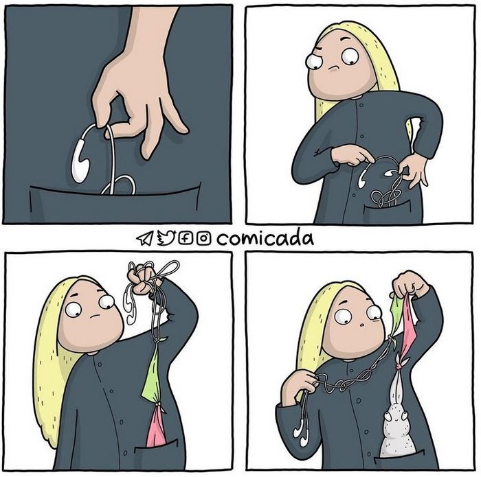 Artista russa conquista o coração de internautas com suas histórias em quadrinhos (20 fotos) 3