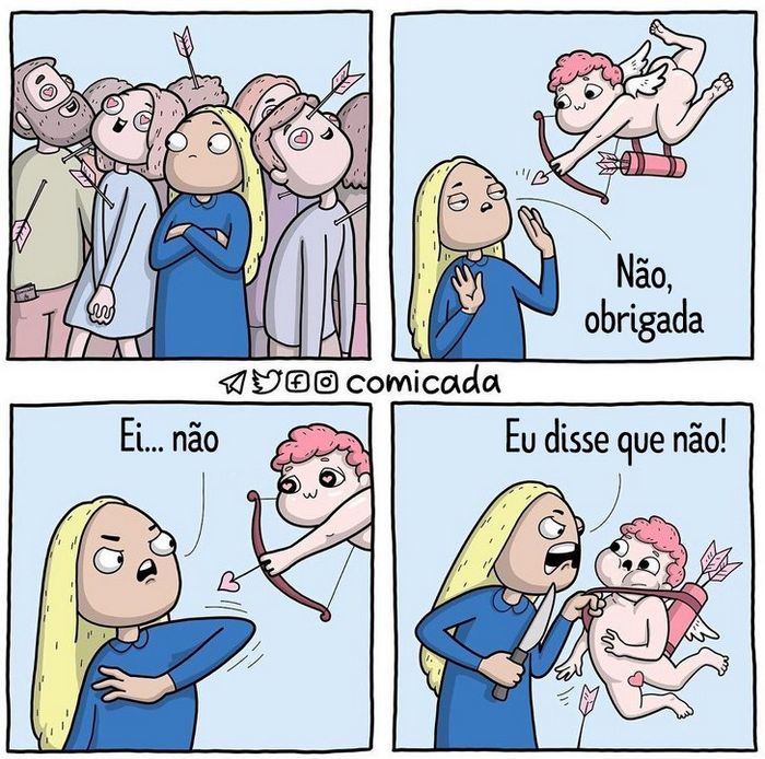 Artista russa conquista o coração de internautas com suas histórias em quadrinhos (20 fotos) 4