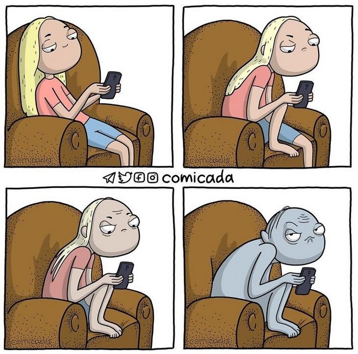 Artista russa conquista o coração de internautas com suas histórias em quadrinhos (20 fotos) 5