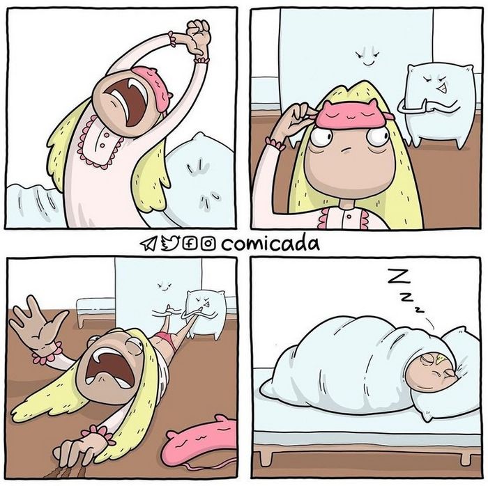 Artista russa conquista o coração de internautas com suas histórias em quadrinhos (20 fotos) 6