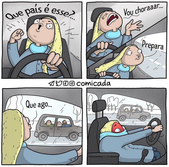 Artista russa conquista o coração de internautas com suas histórias em quadrinhos (20 fotos) 8