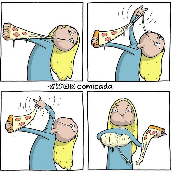 Artista russa conquista o coração de internautas com suas histórias em quadrinhos (20 fotos) 15