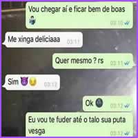 Sua cadela das tetas caídas