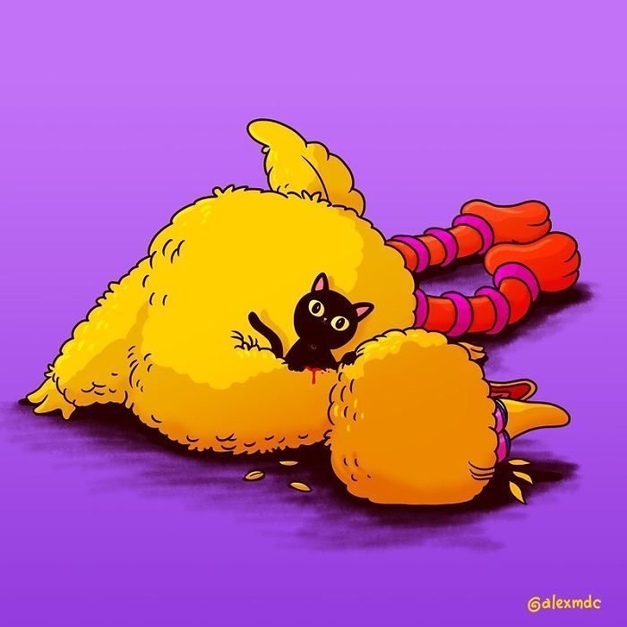 Artista arruína 29 personagens populares 1