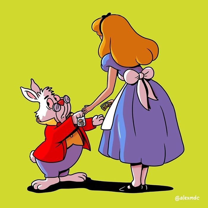 Artista arruína 29 personagens populares 3