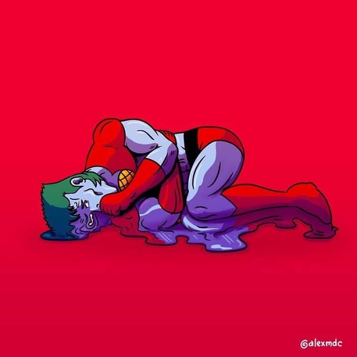 Artista arruína 29 personagens populares 4