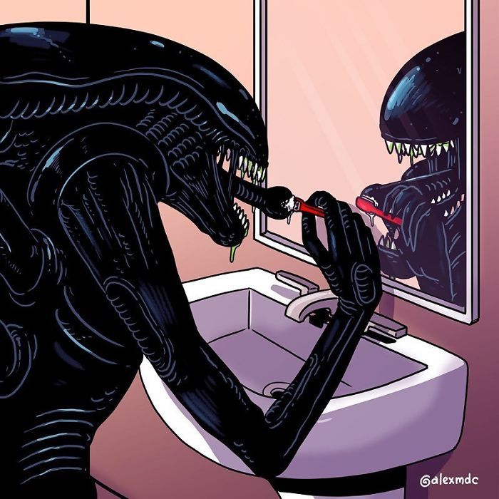 Artista arruína 29 personagens populares 5