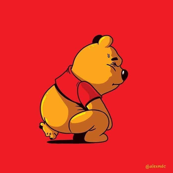 Artista arruína 29 personagens populares 11