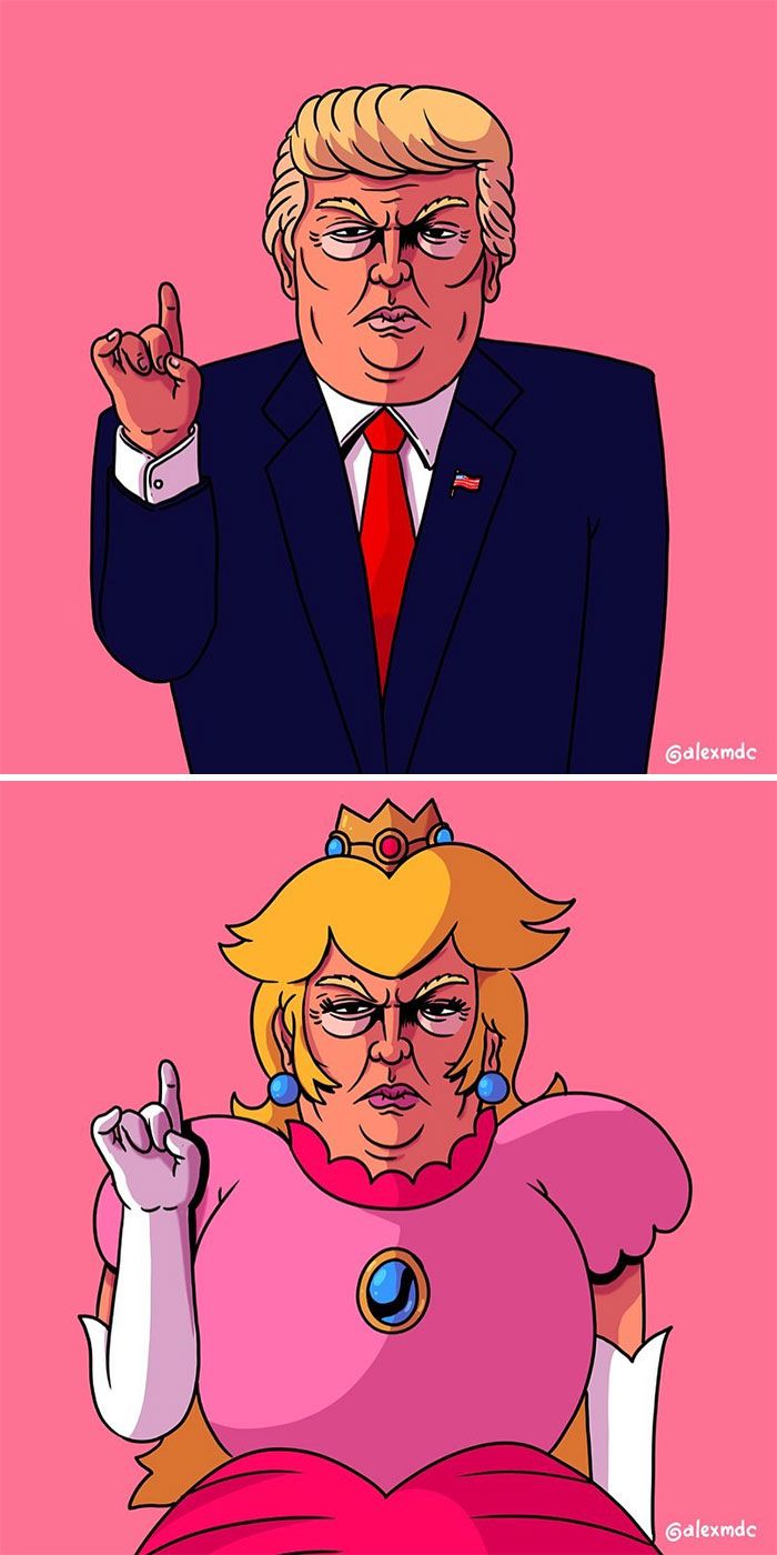 Artista arruína 29 personagens populares 20